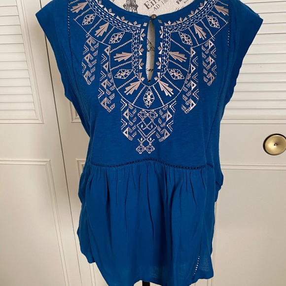 Lucky Brand LA Blouse - Picture 11 of 16